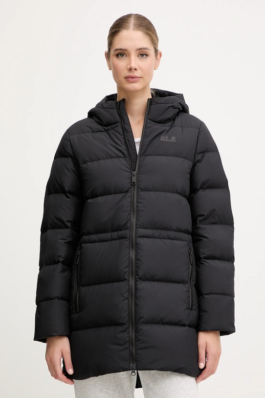Jack Wolfskin kurtka puchowa FROZEN PALACE pozostałe czarny A65096
