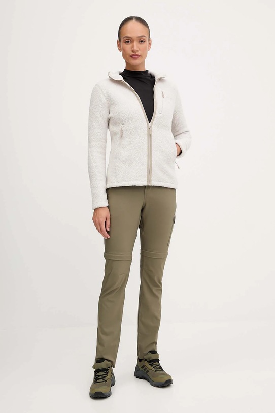 Jack Wolfskin bluza polarowa CRADLE MOUNTAIN PILE A65442 beżowy AW25