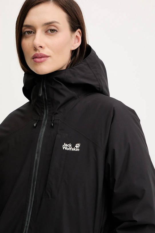 Jack Wolfskin kurtka puchowa ICECAPE czarny A65298