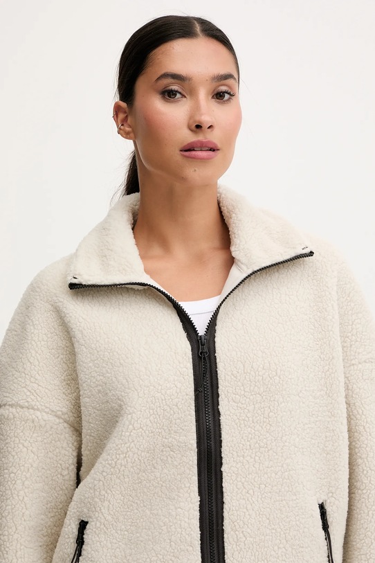 Jack Wolfskin bluza polarowa STONE LITE beżowy A65072