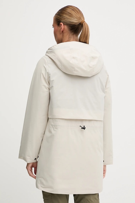 Odzież Jack Wolfskin kurtka FROST HAVEN A65091 beżowy