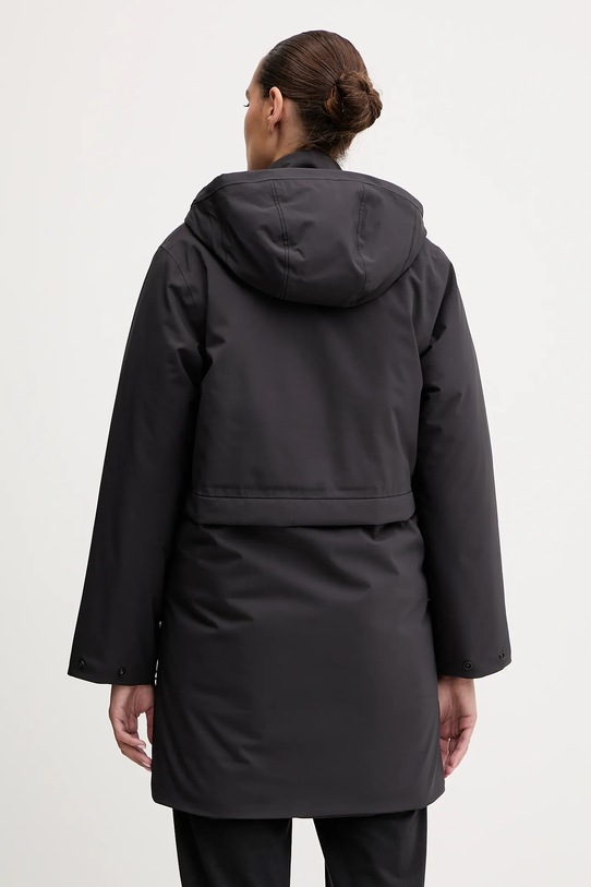 Odzież Jack Wolfskin kurtka WINTERTIDE A65070 czarny
