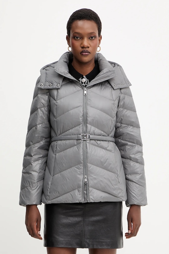 Liu Jo kurtka puchowa pozostałe szary MF5022.T2709