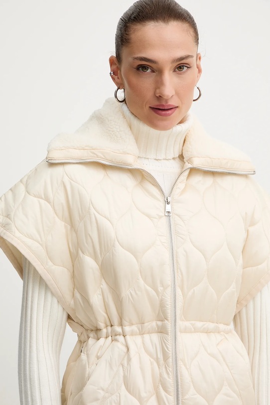 Liu Jo bezrękawnik beżowy MF5162.T091A