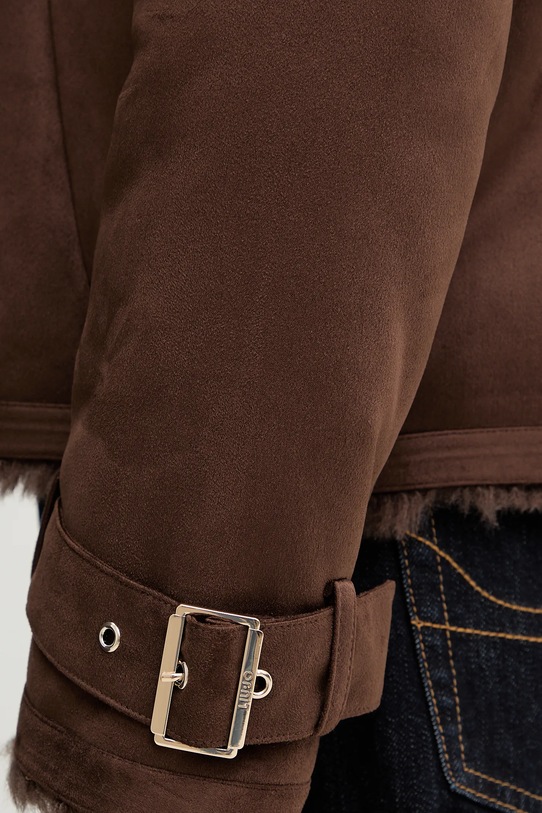 Liu Jo płaszcz MF5334.E0911 brązowy