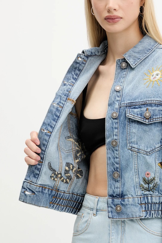 Desigual kurtka jeansowa LANDER 25WWED07
