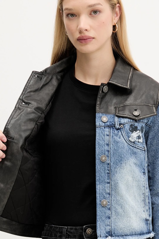 Desigual kurtka jeansowa CONSTRA 25WWED16