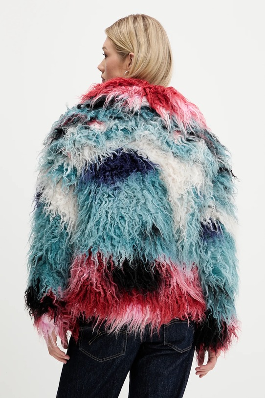 Одяг Пальто Desigual CLOUD LACROIX 25WWEW02 бірюзовий