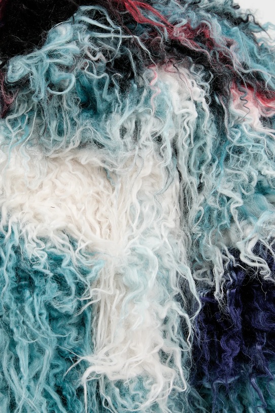 Пальто Desigual CLOUD LACROIX 25WWEW02 бірюзовий