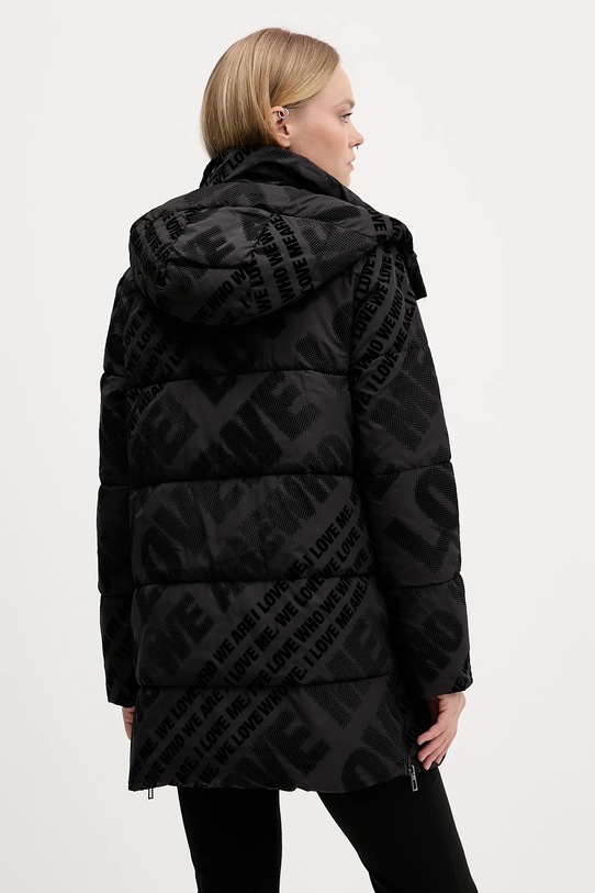 Odzież Desigual kurtka CADERA FLOCK 25WWEW23 czarny