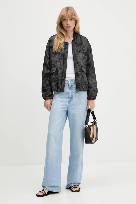Bomber bunda Desigual FANTASY 25WWEW26 černá AW25