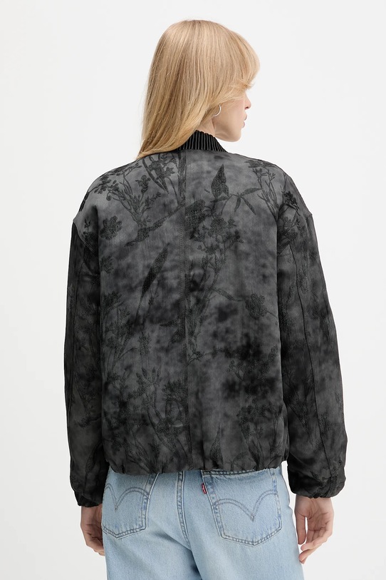 Oblečení Bomber bunda Desigual FANTASY 25WWEW26 černá