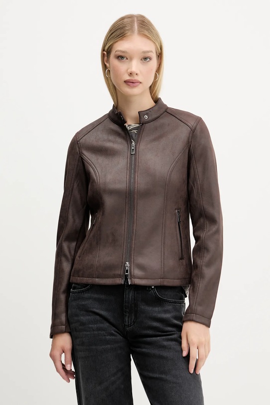 Desigual geacă BASIC cu captuseala maro 25WWEW43