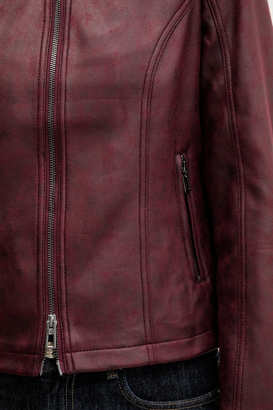 Bunda Desigual BASIC 25WWEW43 burgundské