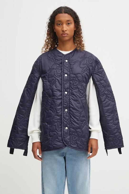 Fiorucci jacket Nylon Kissing Angels Quilted Liner navy W02FPOJA442NY01BL05