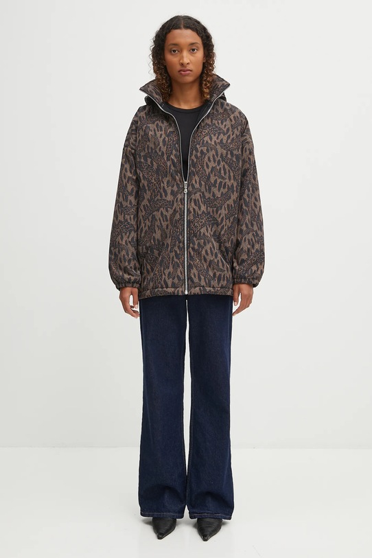 Fiorucci giacca in cotone Nylon Banimalier Print Zip Up W02FPOJA440NY01BR01