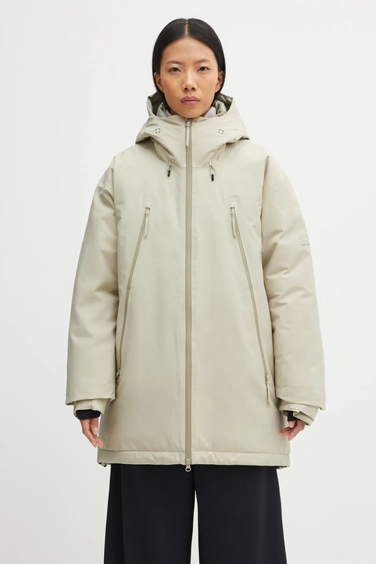 MM6 Maison Margiela x Salomon kurtka puchowa pozostałe beżowy S52AM0341.M35594.729