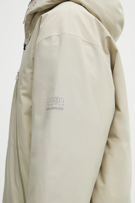 MM6 Maison Margiela x Salomon kurtka puchowa beżowy S52AM0341.M35594.729