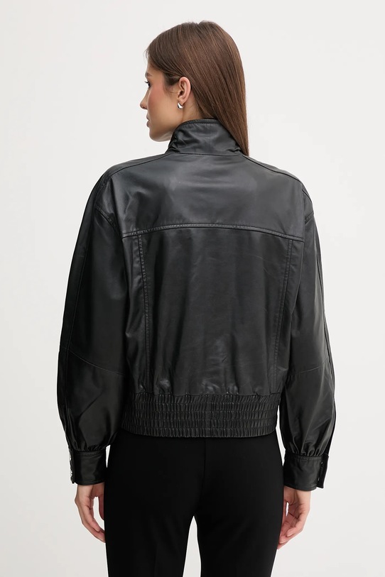 Îmbrăcăminte Pedro del Hierro geacă de piele 5492124 negru