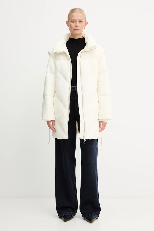 BOSS Orange geacă C_Piobella 50547306 bej AW25