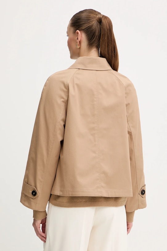 Marella płaszcz dwustronny z dodatkiem wełny 2523026021200 beżowy