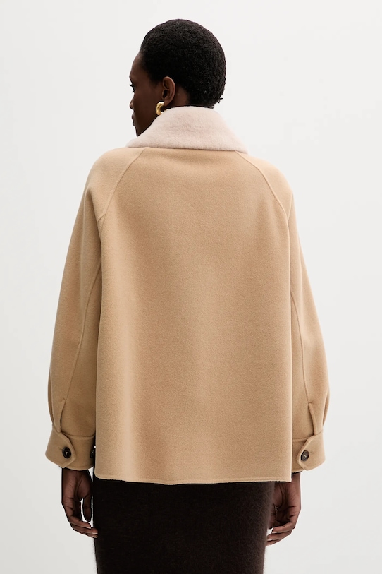 Oblečenie Vlnená bunda Marella 2523086011200 béžová