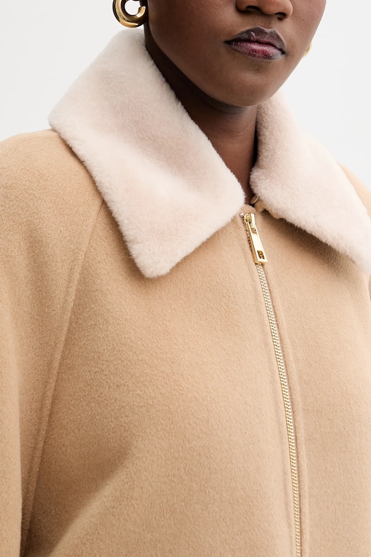 Vlnená bunda Marella béžová 2523086011200