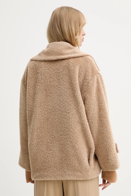 Ρούχα Μάλλινο παλτό Marella 2523086091200 μπεζ