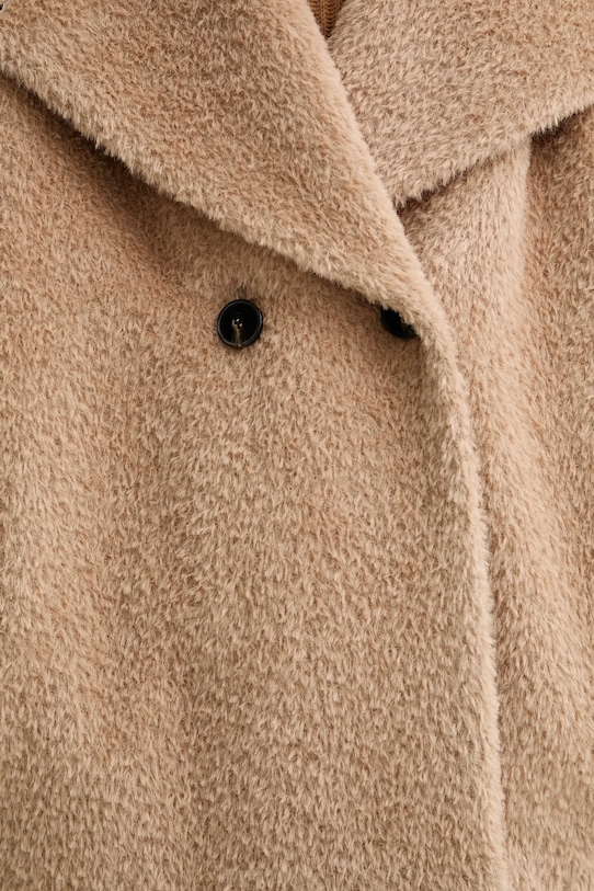 Μάλλινο παλτό Marella 2523086091200 μπεζ