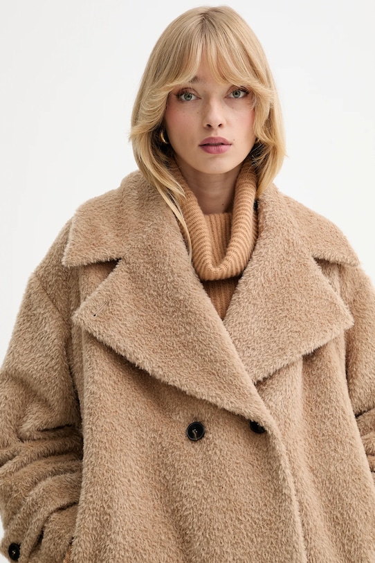 Vuneni kaput Marella smeđa 2523086091200