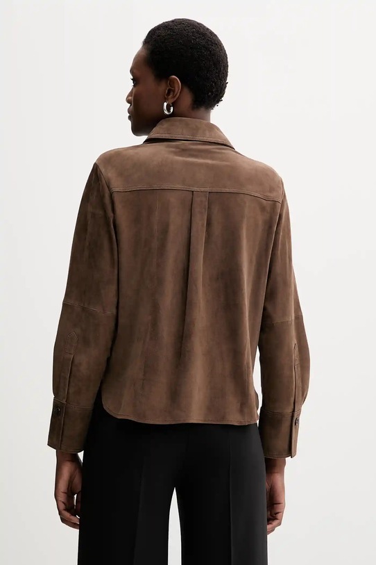 Oblečenie Semišová košeľa Marella 2523446041200 hnedá