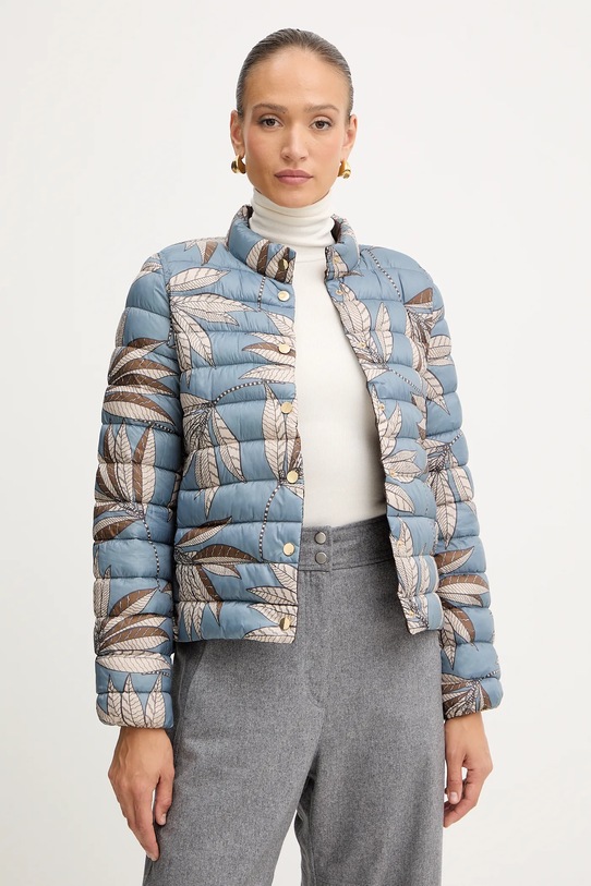 Marella kurtka dwustronna Emme by Marella 2525486081200 niebieski AW25