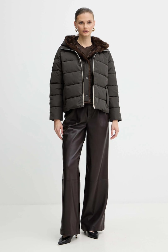 Marella kurtka Emme by Marella 2525486062200 brązowy AW25