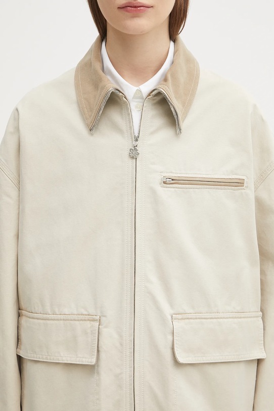 Бавовняна куртка Kenzo Workwear бежевий FF62VE2729HA