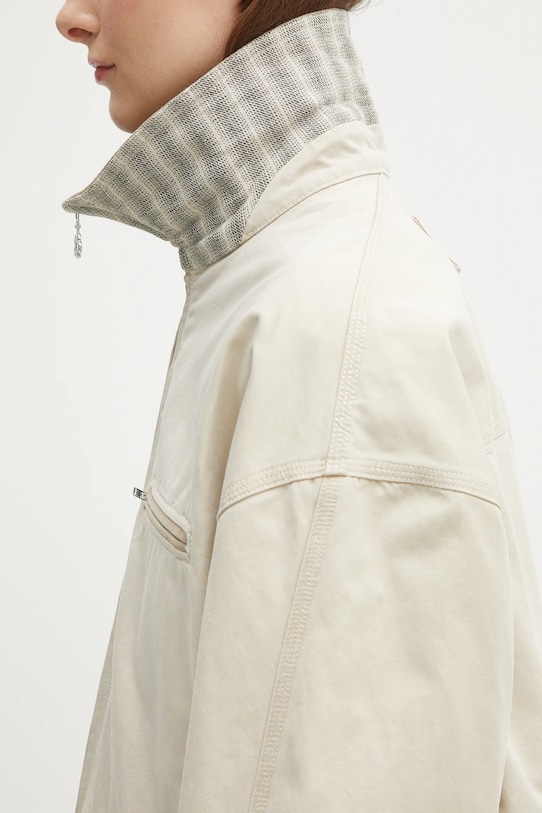 Бавовняна куртка Kenzo Workwear FF62VE2729HA бежевий