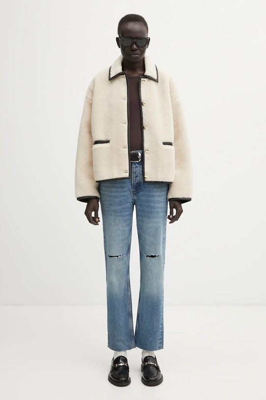 Anine Bing kurtka z domieszką wełny camden A.01.11274