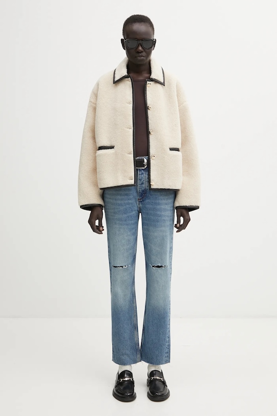 Anine Bing kurtka z domieszką wełny camden A.01.11274