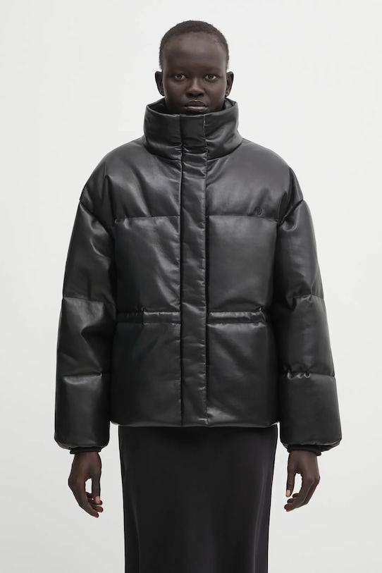Пухова куртка Anine Bing oslo без капюшона чорний A.01.11721