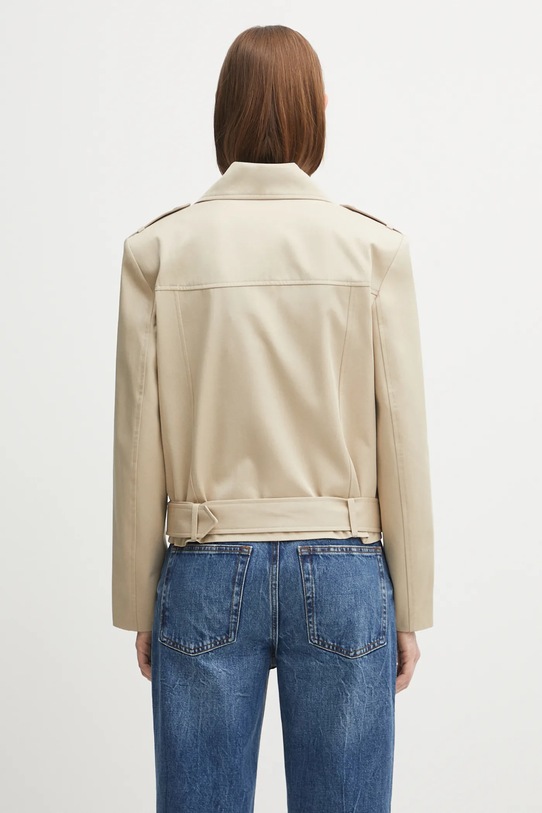 Odzież Anine Bing kurtka bawełniana greer A.01.11177 beżowy