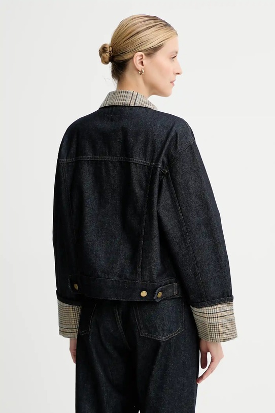 Odzież Rag & Bone kurtka jeansowa RJ1025FORMR czarny
