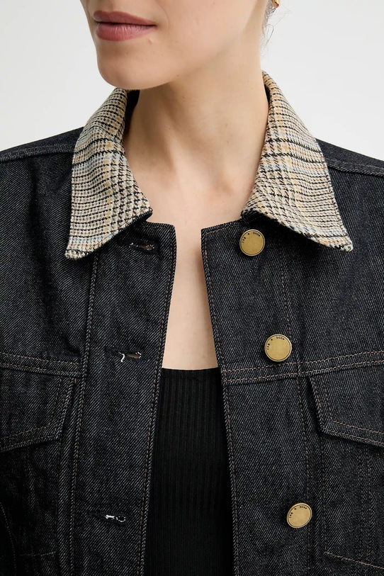 Rag & Bone kurtka jeansowa RJ1025FORMR czarny