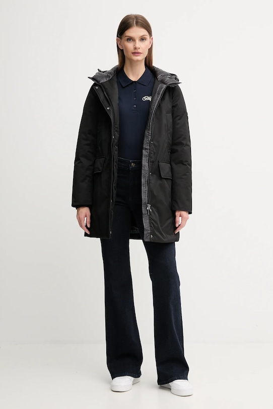 Tommy Hilfiger kurtka WW0WW46533 czarny AW25