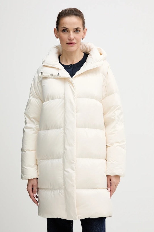 Tommy Hilfiger kurtka puchowa pozostałe beżowy WW0WW46535