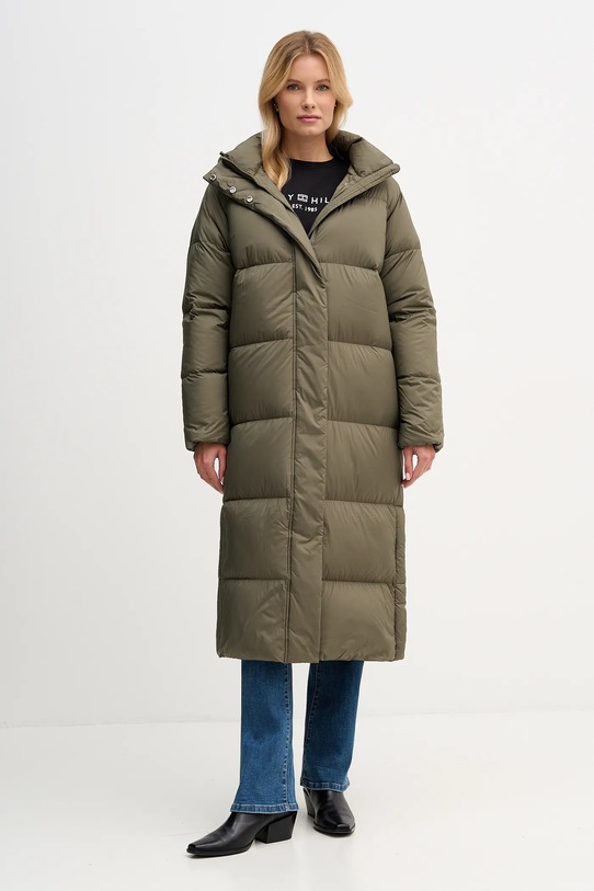 Tommy Hilfiger kurtka puchowa pozostałe zielony WW0WW46536