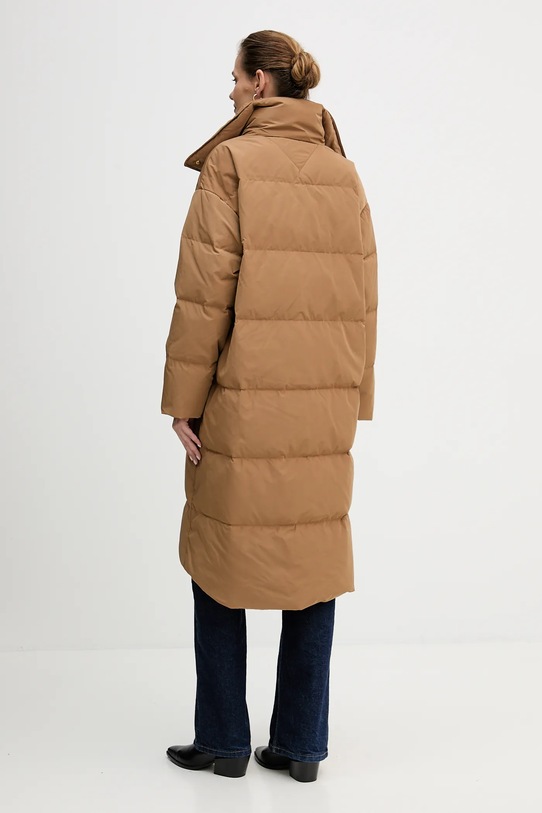 Oblečení Péřová bunda Tommy Hilfiger WW0WW47279 hnědá