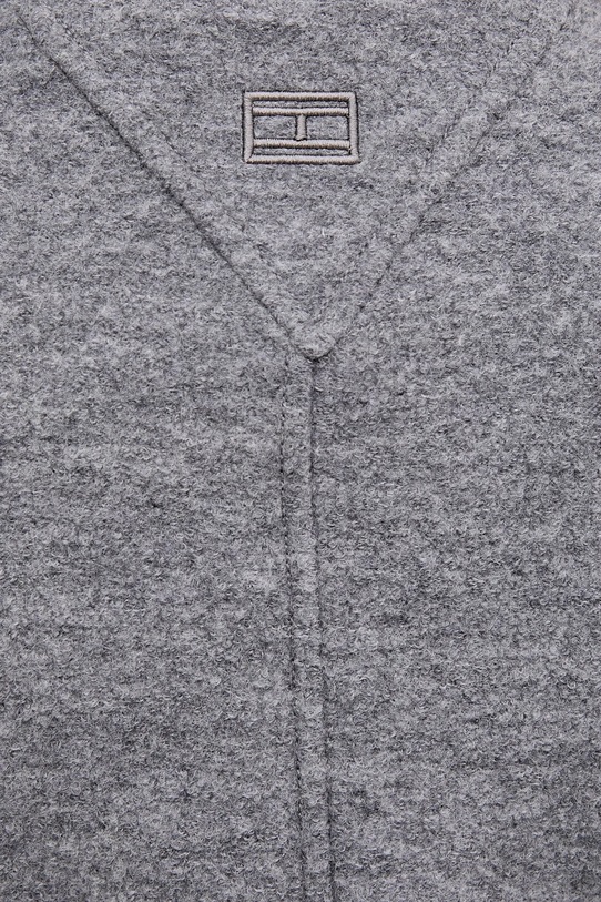 Tommy Hilfiger jachetă din amestec de lână WW0WW45724 gri