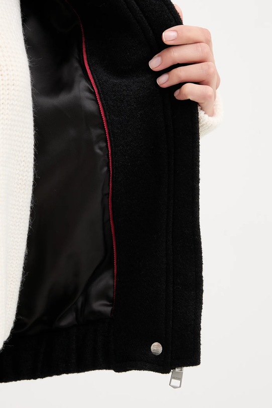 Tommy Hilfiger jachetă din amestec de lână WW0WW45724