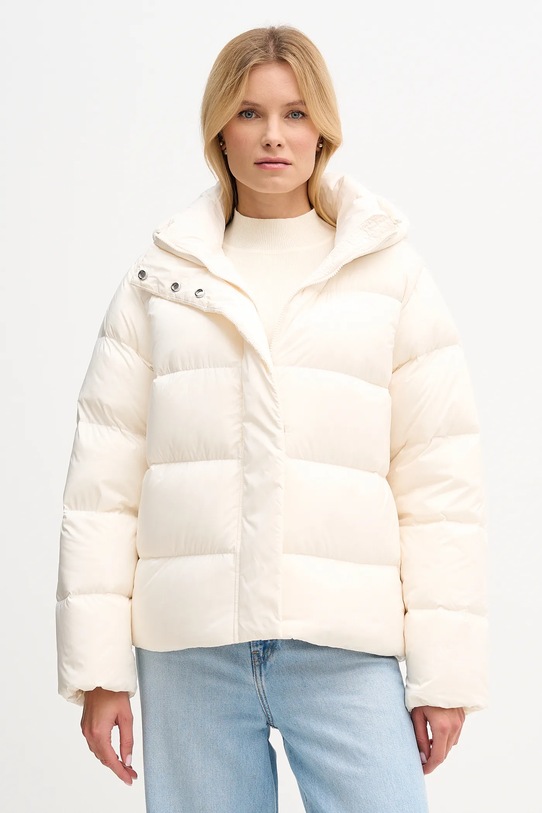 Tommy Hilfiger kurtka puchowa pozostałe beżowy WW0WW45739