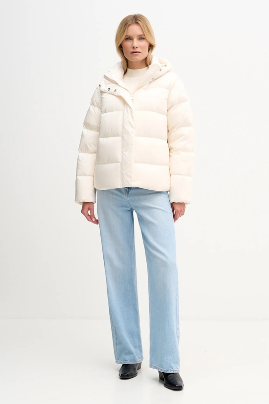 Tommy Hilfiger kurtka puchowa WW0WW45739 beżowy NC25