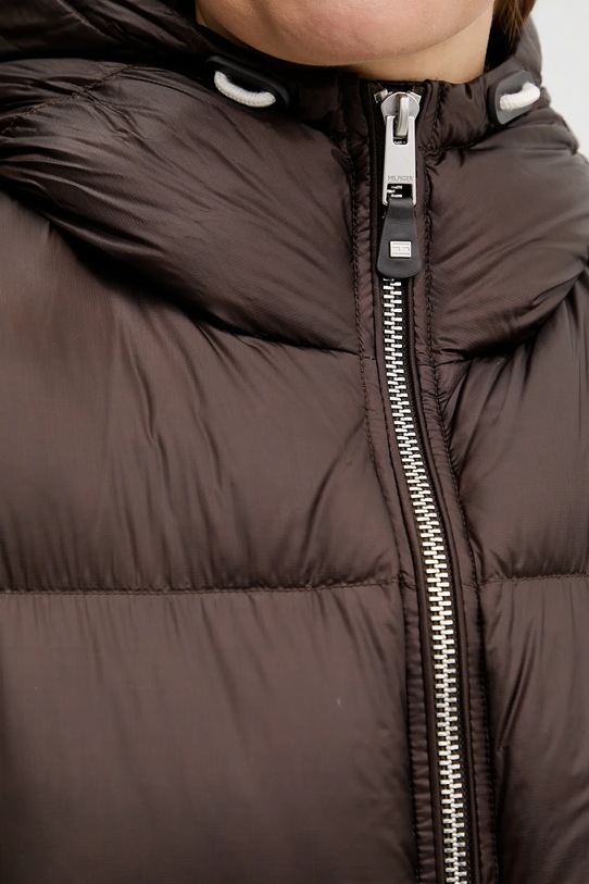 Tommy Hilfiger geacă de puf WW0WW46541 maro